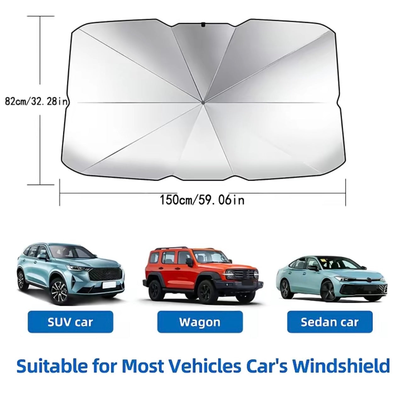 Portable Car Sunshade